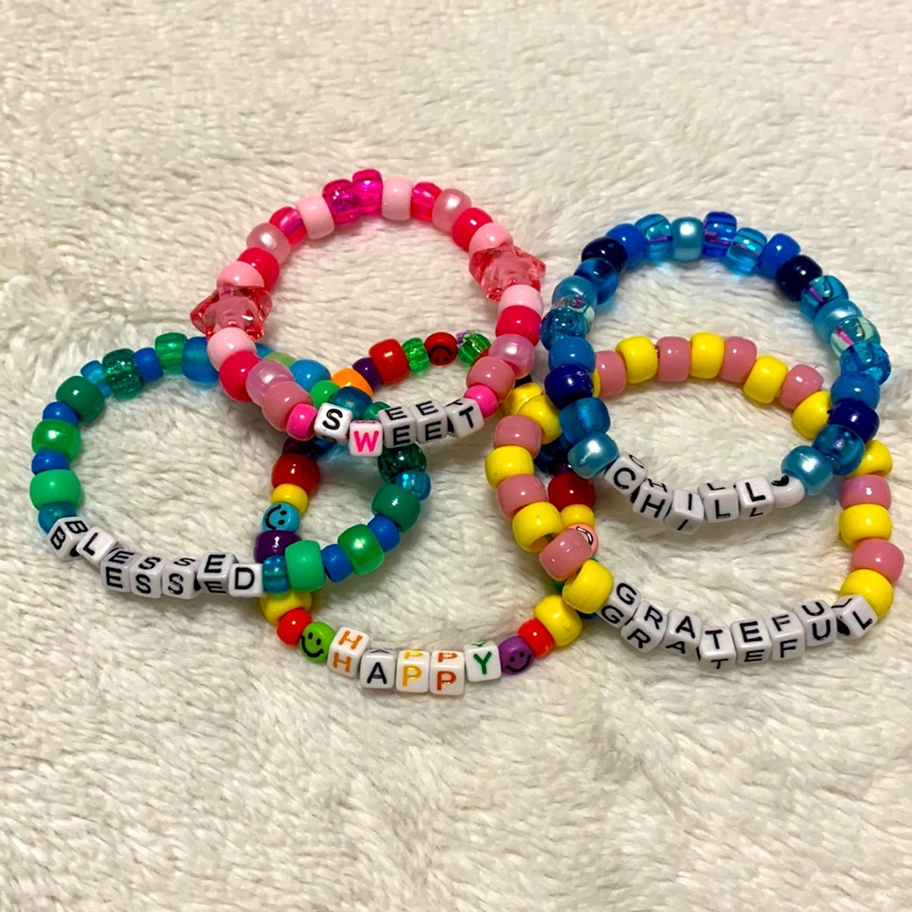Rave Kandi Bracelets Moods 5 Pack
